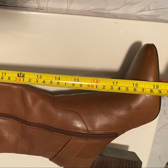 Anne Klein brown "Nixie" high heel brown boots - Picture 9 of 9